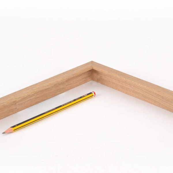 Moldura roble macizo 30x15 mm.