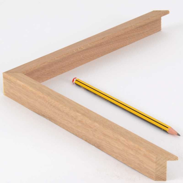 Moldura roble macizo 30x15 mm.