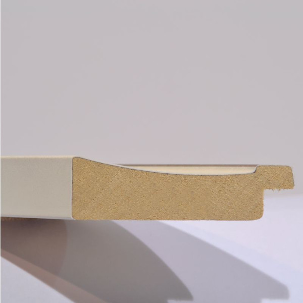 Marco color marfil y plata M-32