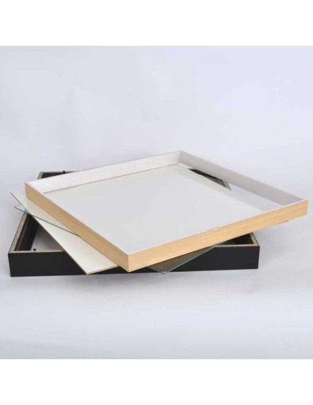 Tablilla Blanca para interior marco Vitrina