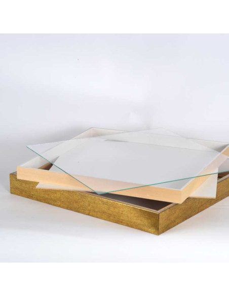 Vitrina Marco Oro 4 cm. interior