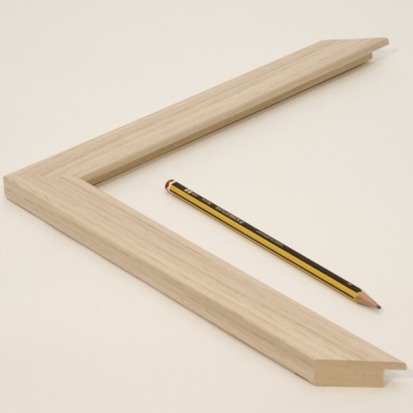 Marco madera tono natural 3 cm