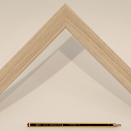 Marco madera tono natural 3 cm