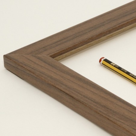 Marco madera color nogal