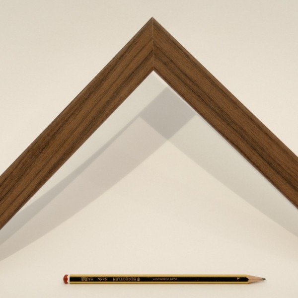 Marco madera 3 cm color nogal