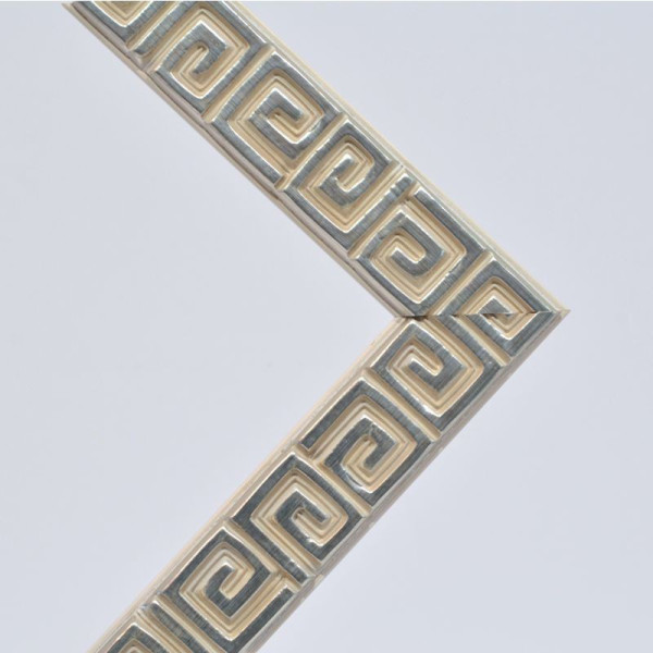 Marco Blanco y Plata Greca M-50