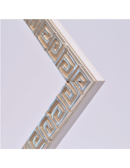 Marco Blanco y Plata Greca M-50