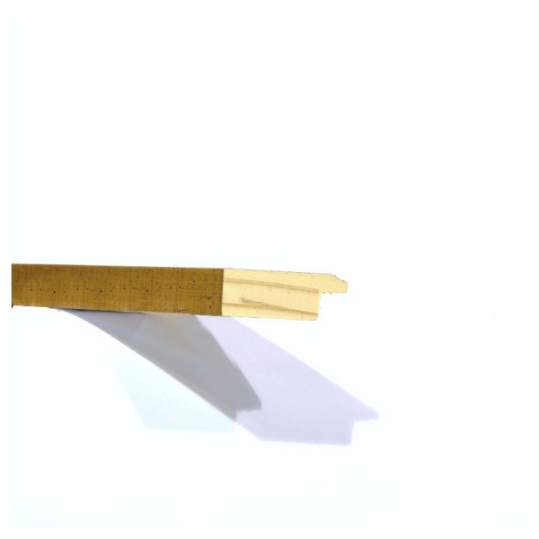 Marco madera Oro rozado 3 cm.