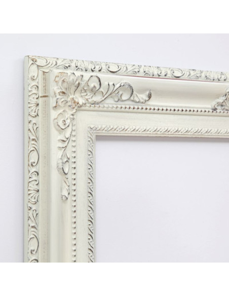 Marco Estilo Isabelino 10 cm. Marfíl Decapé