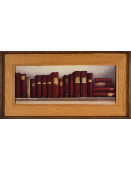 Cuadro libros antiguos