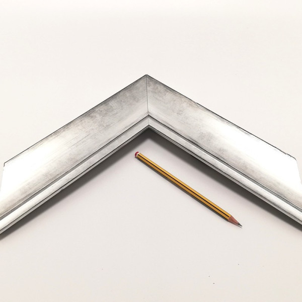Marco madera plata rozada P-70