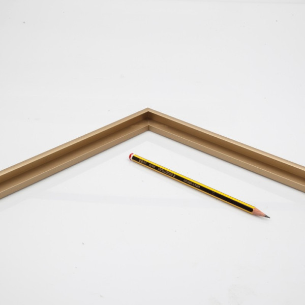 Marco alumino dorado G-100oro