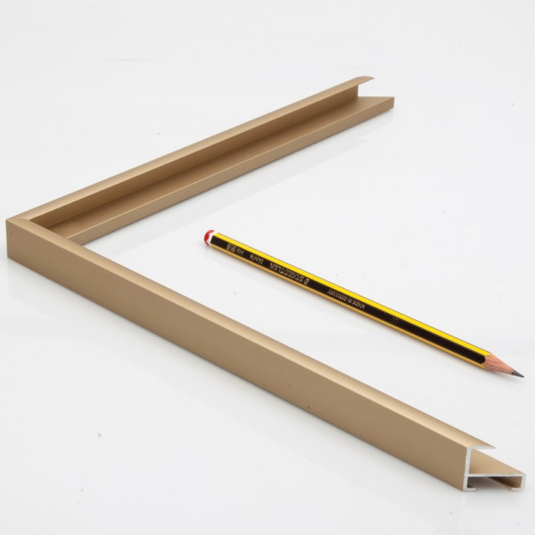 Marco alumino dorado G-100oro