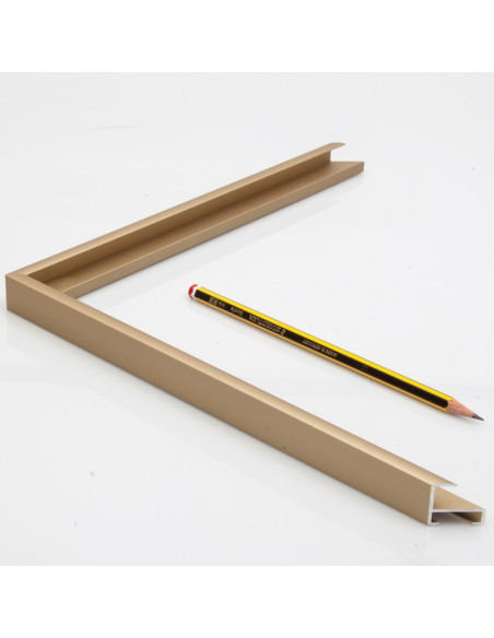 Marco alumino dorado G-100oro