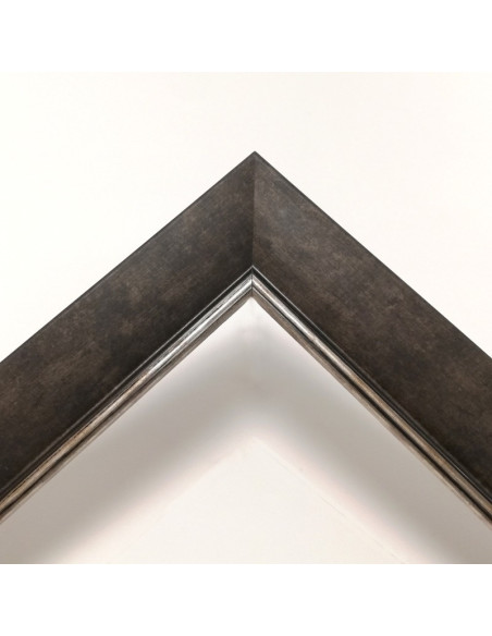 Marco madera decorado grafito