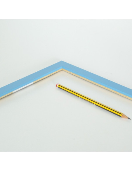 Marco azul claro 2 cm. E-21