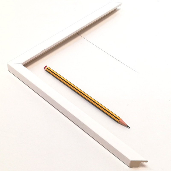 Moldura blanca Lacada madera Ayus