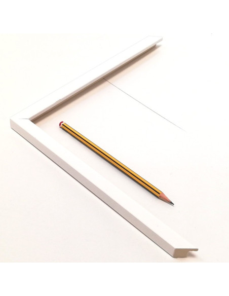 Moldura blanca Lacada madera Ayus