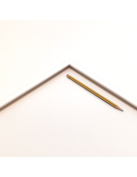 Moldura blanca Lacada madera Ayus