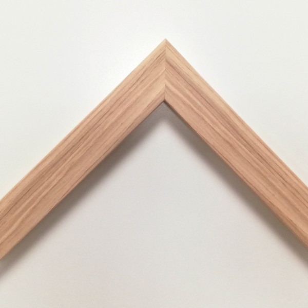 Marco madera símil nogal natural