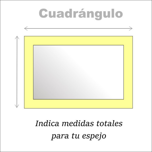 marco con espejo a medida