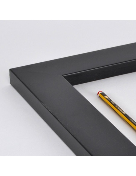 marco negro mate 5 cm.