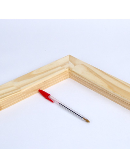 Marco pino para bastidor 45x35 mm.