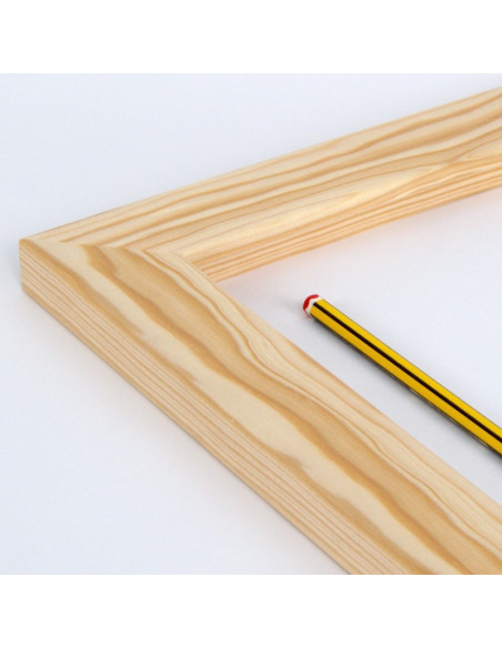 marco madera natural pino