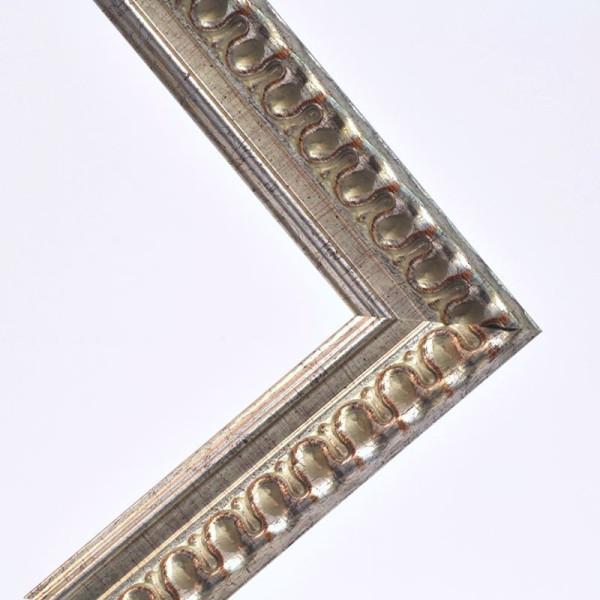 Marco Plateado Grabado 5 cm N-53